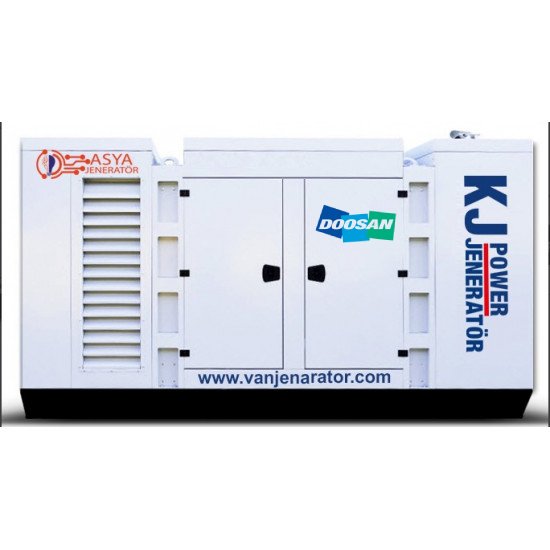 KJ POWER DOOSAN KJDD 585 KVA OTOMATİK KABİNLİ DİZEL JENERATÖR