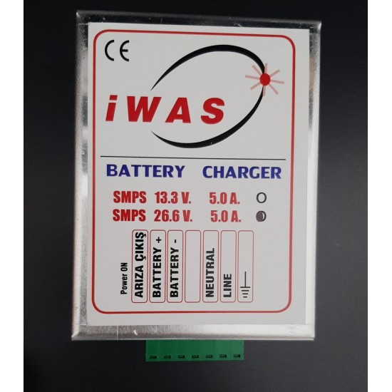 İWAS Akü Şarj Redresörü 24V 5A